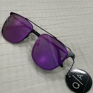 Quay Australia Sunglasses in Private Eye - Color Purple Brand New!